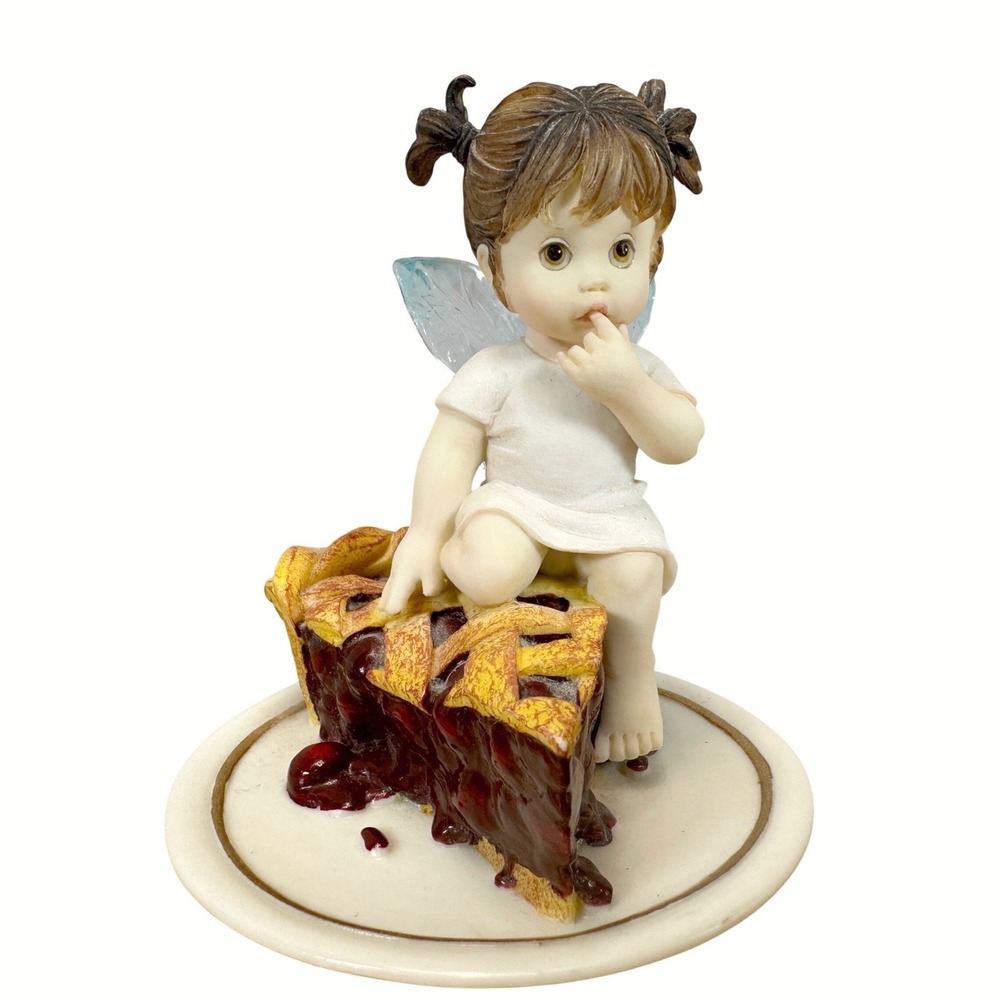 VTG My Little Kitchen Fairies Sugar Pie Fairie 2001 GG Santiago Figurine 102712